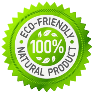 100 natural product free logo, eco friendly free logo