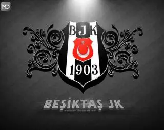 Besiktas logo, beşiktaş black wallpaper