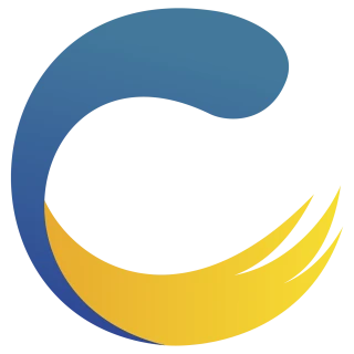 c logo blue and yellow png free logo