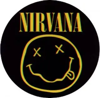 Nirvana band png hd logo, nirvana smiley