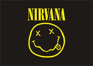 Nirvana band poster hd png image, nirvana logo png hd logo