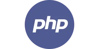 php icon png transparent blue circle image