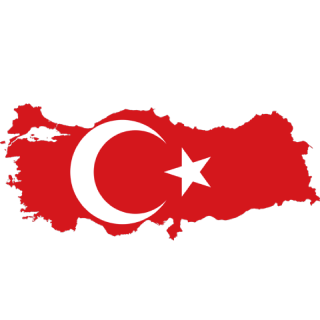 turkey flag map png hd